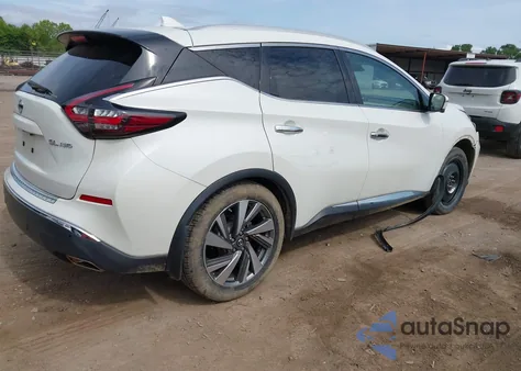 2019 Nissan Murano Sl from USA, damaged, VIN 5N1AZ2MS1KN133157
